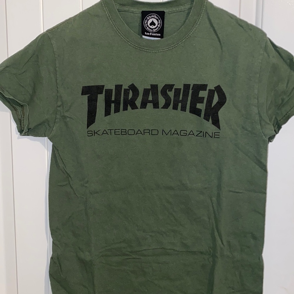Green Thrasher T-Shirt Mens Small